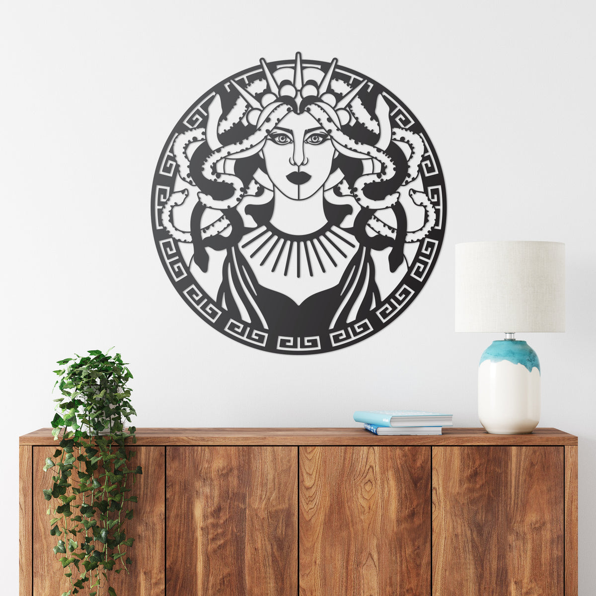 Medusa Wall Art – Round Lake Decor
