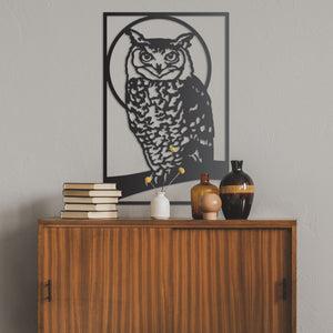 Owl Rectangular Wall Art