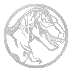 T-Rex Round Wall Art