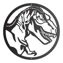 Load image into Gallery viewer, T-Rex Round Wall Art
