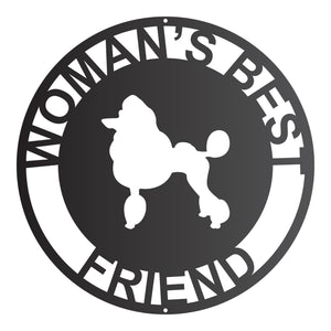 "Woman's Best Friend" Dog Breeds Wall Art